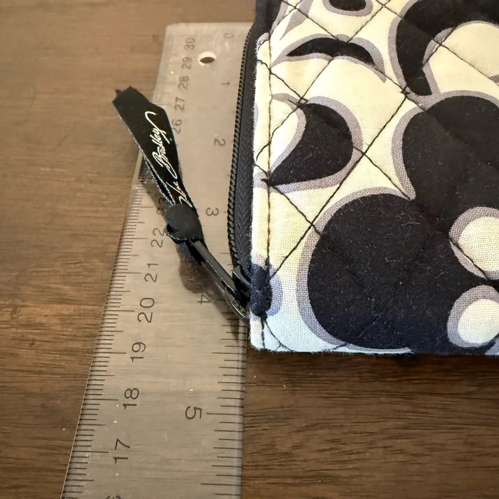 Vera Bradley Turn Lock Wallet Clutch "Night & Day" Retired Patterns - Picture 5 of 7